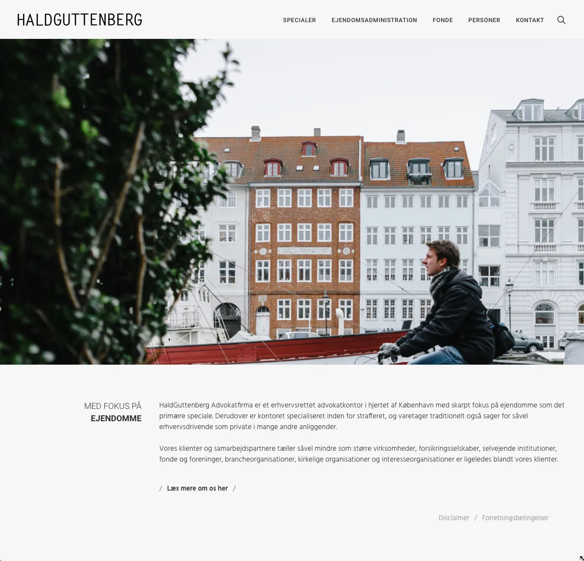 Skærmbillede fra HALDGUTTENBERG